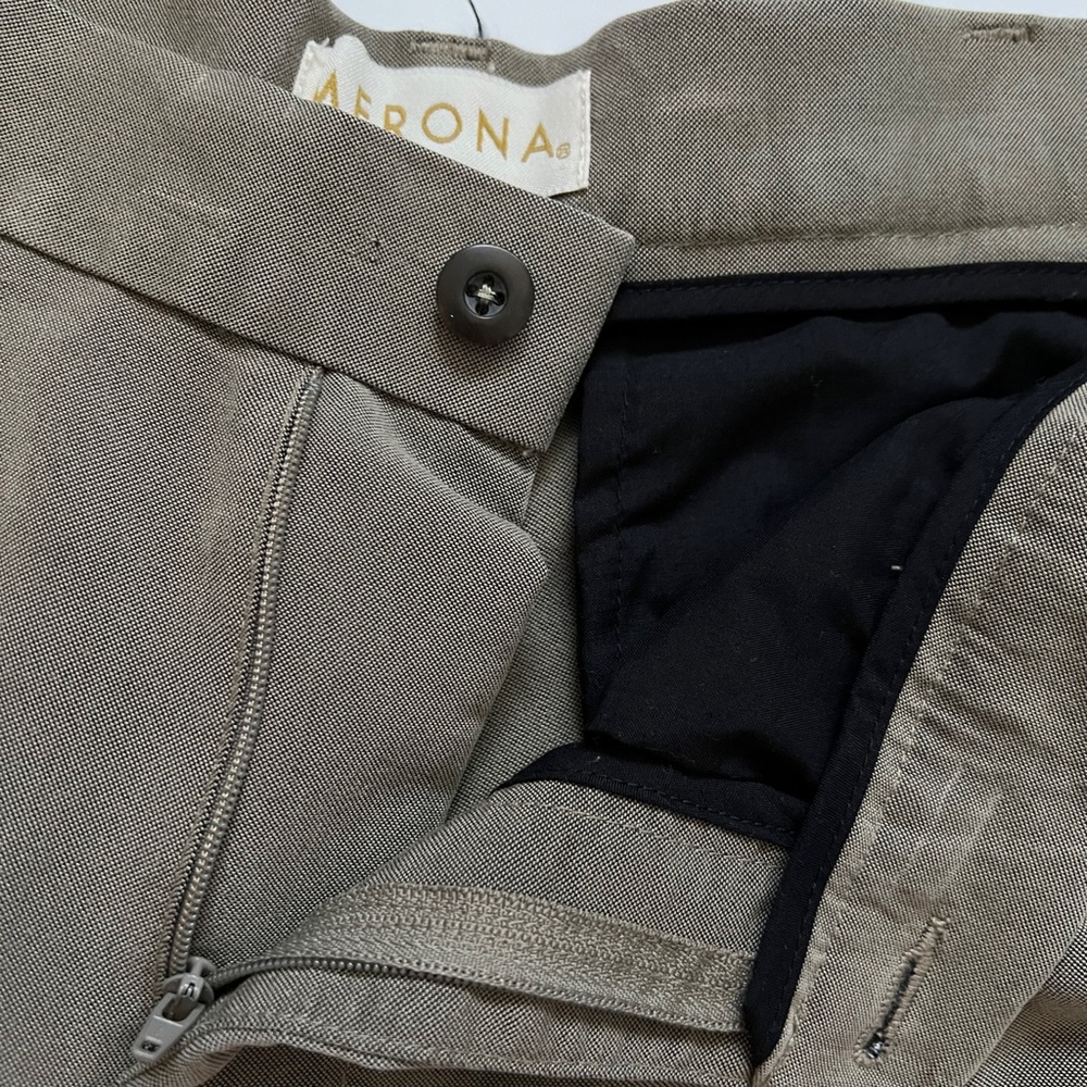 Vintage MERONA Micro Suede Dress Pants - Picture 5 of 10